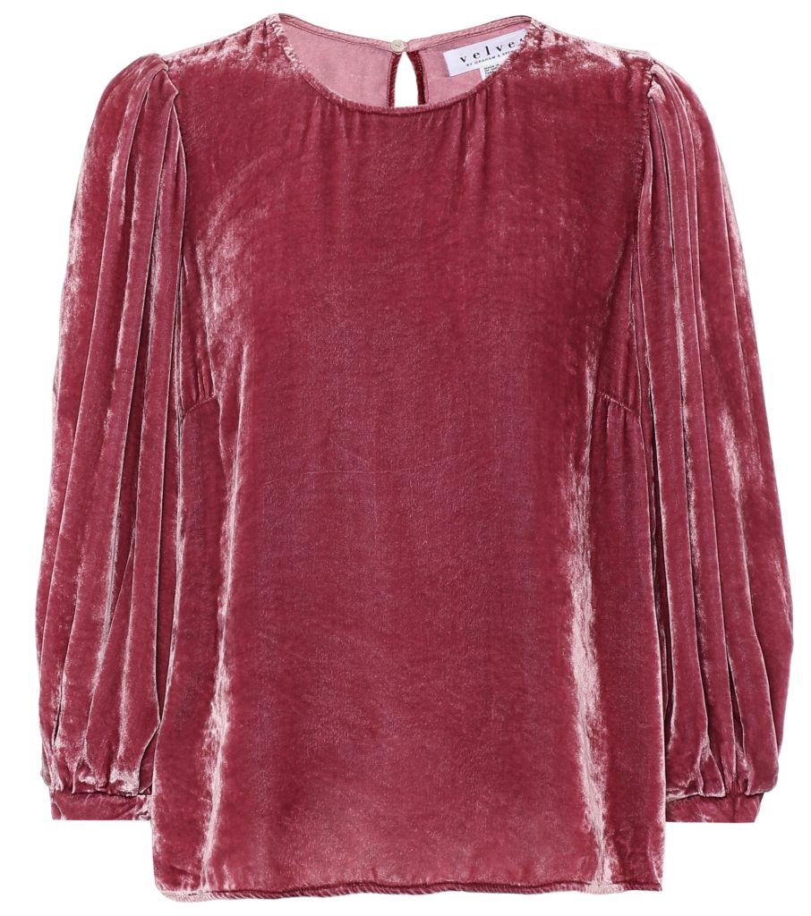 MyTeresa half price velvet top